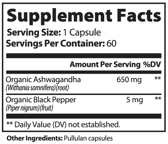 Ashwagandha | Stress Relief & Cortisol Balance Support